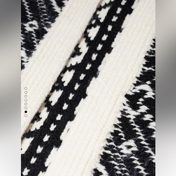 Women Mango Printed Cardigan Reverse Stitch Size Xs-S - Picture 6 of 9